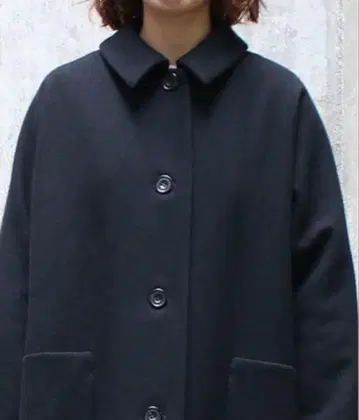 yuni 멜톤 슈퍼100 라지 돌먼 코트