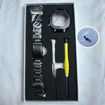 미사용 새상품 G-shock GX-56 용 호환 케이스 스테인리스 블랙