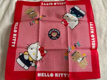 미사용 새상품 레어 레트로 Hello Kitty 키티 손수건