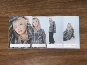 [ 최저가 ] 후지토시 카린 체크 코디 브로마이드 컴프