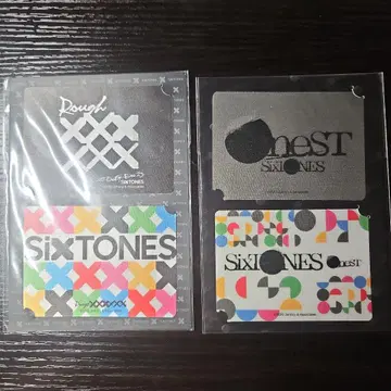SixTONES 씰 팜플렛 세트