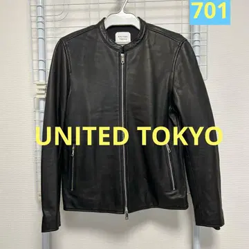 UNITED TOKYO 남성용 가죽 아우터 사이즈 1. 새상품급