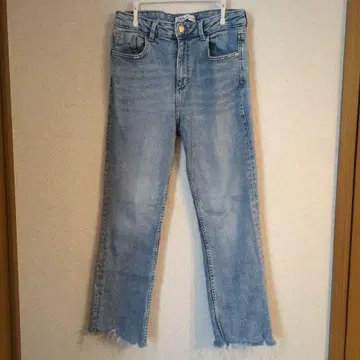 ZARA 컷팅 데님 청바지
