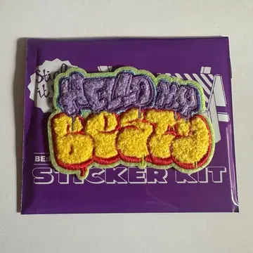 BE:FIRST 시크릿 모코모코 자수 스티커 BESTY