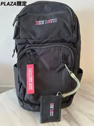 PLAZA 한정품 BEN DAVIS 데이비스 백팩 블랙