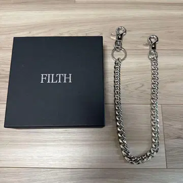 FILTH SHINE WALLET CHAIN FILTH / SIL