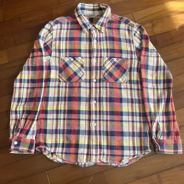 파이브 브라더 체크 무늬 플란넬 셔츠