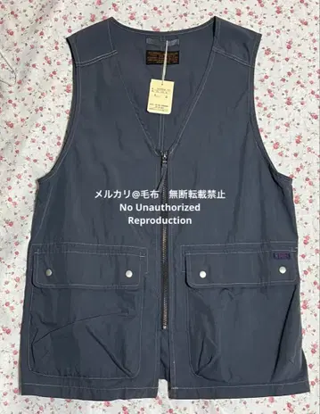 AUTHENTIC CUBE SUGAR 낚시용 조끼 M 사이즈 그레이