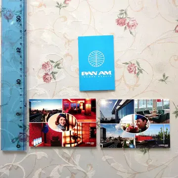 PAN AM 라운지 베를린 비즈니스 카드/ 엽서 2장