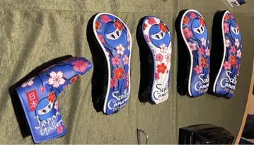 새상품 Scotty Cameron 일본 벚꽃 골프헤드커버 5개 세트