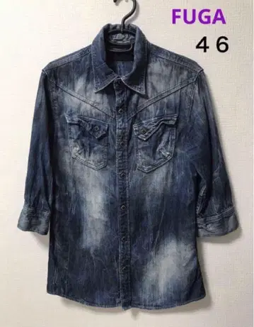 FUGA 후가 데님 셔츠 사이즈 46