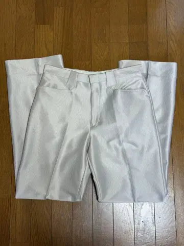 빈티지 드레스 슬랙스 화이트 80s w33