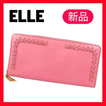 새상품 ELLE 엘르 여성용 장지갑 핑크 고급 중고등학생 선물 생일