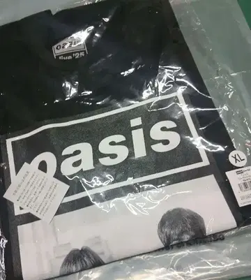 oasis 25 T셔츠 XL 블랙