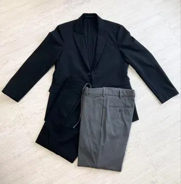 유니클로 감동 자켓 x 스마트 앵클 팬츠 2개 3종 세트