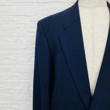 GLORY ENRICO 네이비 비즈니스 자켓 금장 버튼