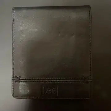 중고품 Lee 다크 브라운 접이식 지갑 13-539