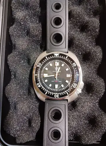 STEELDIVE 자동 와인딩 손목시계 블랙