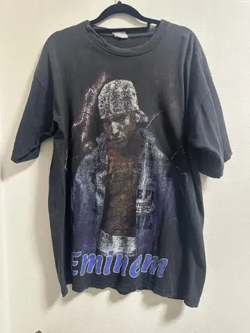 Eminem 썬더 빈티지 T셔츠 블랙