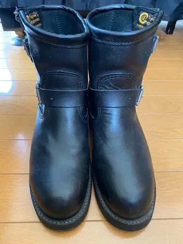 Chippewa 블랙 엔지니어 부츠