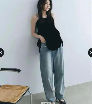 아푸와이저 리셰 세미 커브 데님 사이즈 1