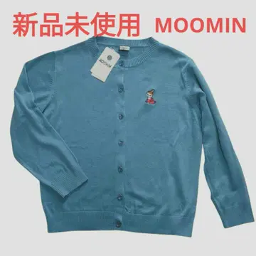 미사용 새상품 MOOMIN 무민 가디건 파랑 LL 사이즈