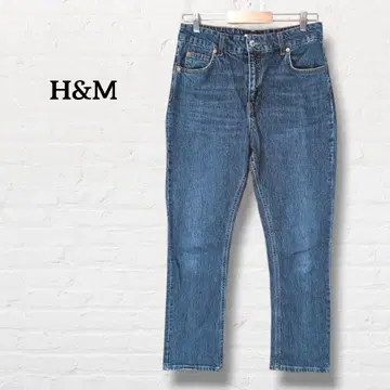 H&M 여성용 데님 팬츠 청바지 [ L~LL 상당 ] 블루
