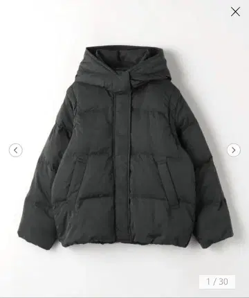 UNITED ARROWS 후디드 4WAY 다운 자켓
