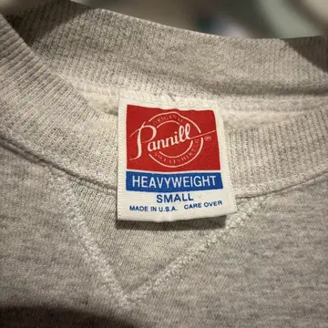 Pannill HEAVYWEIGHT 그레이 스웨트 셔츠 Small