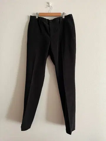 UNITED ARROWS 코듀로이 팬츠 슬랙스 블랙 XL