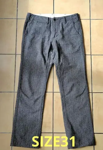 MARUN IJEANS 그레이 헤링본 팬츠 사이즈 31
