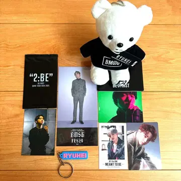 BE:FIRST RYUHEI 8세트 BMSG 후드티 큰 곰 인형 포함