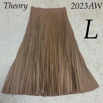 띠어리 2023AW 아코디언 플리츠 스커트