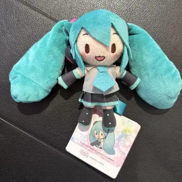 하츠네 미쿠 시리즈 후와푸치 미니 봉제 인형 하츠네 미쿠 마스코트