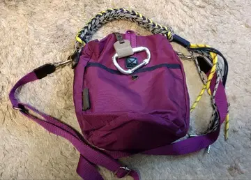 zattu 2way bag 나일론 퍼플 숄더백