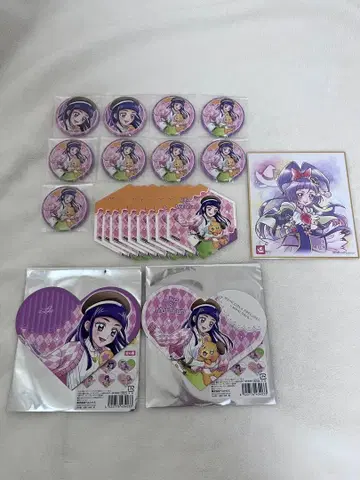 마법사 프리큐어 마호프리 큐어 매지컬 이자요이 리코 캔뱃지 봄색