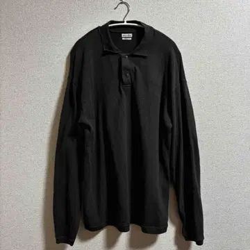 [ Steven Alan ] 그레이 롱 피케 셔츠 남성용 L 상당