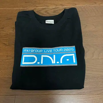 A! group 투어 롱 T셔츠 D.N.A