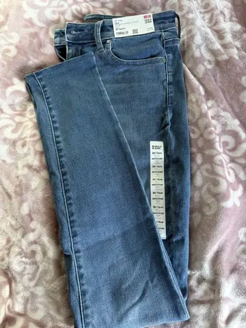 가격 인하 UNIQLO 울트라 스트레치 스키니 니하이 청바지