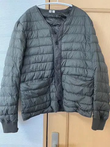 UNIQLO U 울트라 라이트 다운 컴팩트 자켓 카키