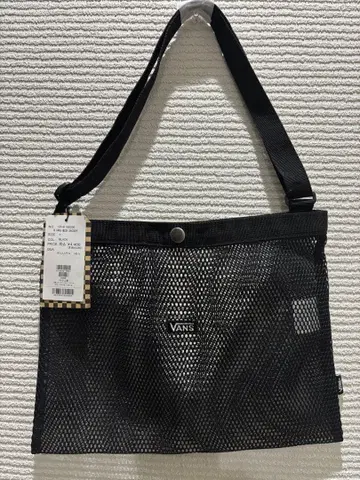 VANS 블랙 메쉬 사코슈 F 사이즈