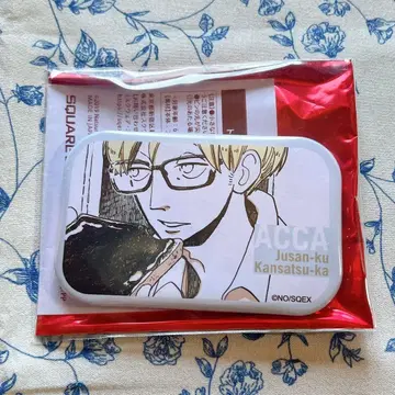 ACCA 13구 감찰과 x BADON 카페 스퀘어 캔뱃지 진