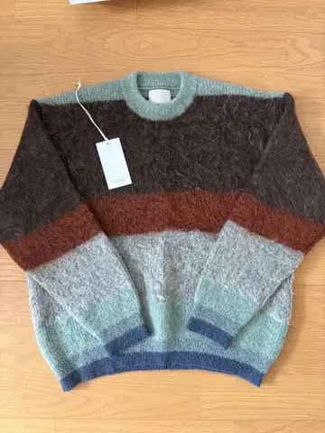 YOKE KID MOHAIR KNIT 브라운