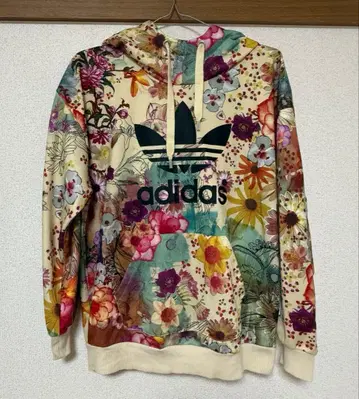 adidas originals x farm 꽃무늬 후드티