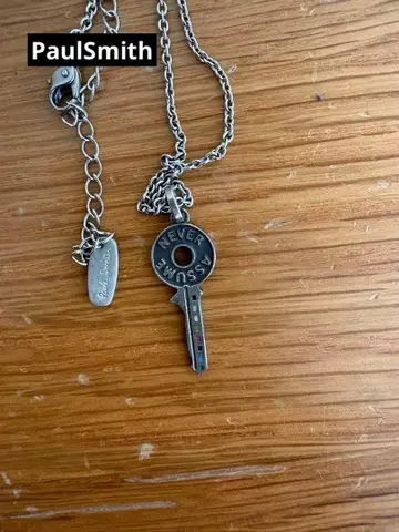 폴스미스 실버 목걸이