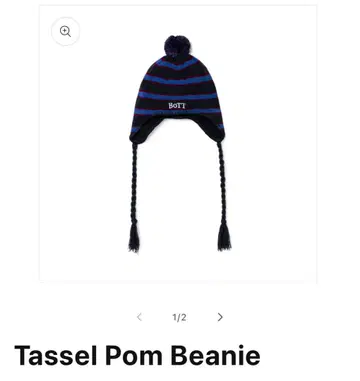 BOTT Tassel Pom Beanie