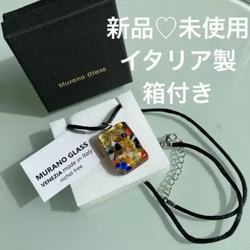 새상품 이탈리아제 Murano Glass 목걸이