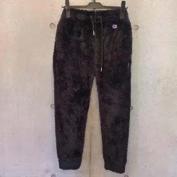 Champion 플리스 조거 팬츠 블랙
