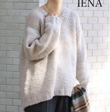 [ IENA ] 로우게이지 니트 컨디션 최상