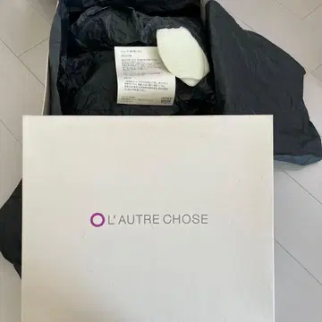 L' AUTRE CHOSE 블랙 스웨이드 부츠 39